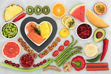 Image showing Healthy Heart Food to Support the Cardiovascular System 