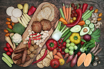 Image showing Healthy Vegan Super Food Diet