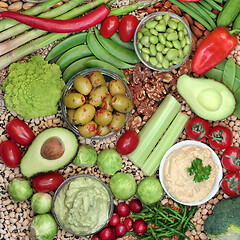 Image showing Vegan Health Food for Ethical Eating