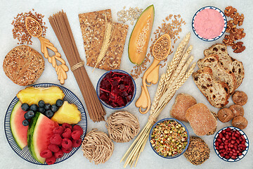 Image showing High Fibre Food for Fitness