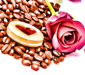 Image showing Special Coffee Beans Means Drink Coffees And Roasted 