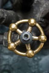 Image showing Brass valve