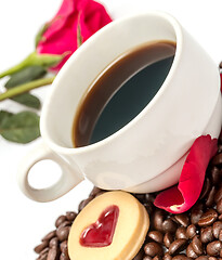 Image showing Special Coffee Beans Shows Freshness Espresso And Barista 