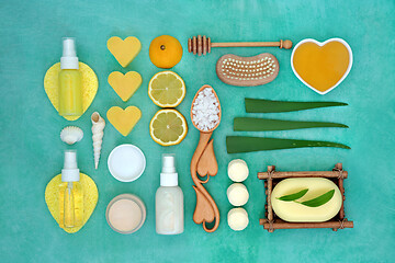 Image showing Beauty Treatment for Skincare Products