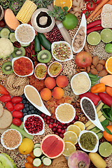 Image showing Healthy Food for a Vegan Diet