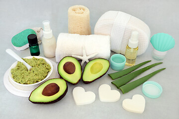 Image showing Vegan Skincare Beauty Treatment