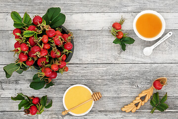 Image showing Rosehip Berries for Cold Remedy