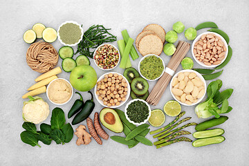 Image showing Vegan Health Food for a Healthy Life