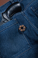 Image showing Gun And Denim