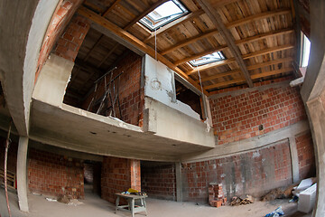 Image showing interior of construction site
