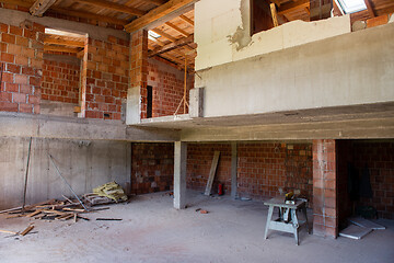 Image showing interior of construction site