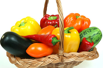 Image showing Colorful vegetables