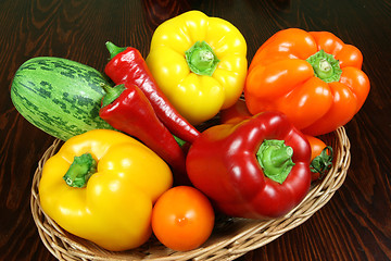 Image showing Vegetarian food