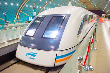 Image showing Shanghai Maglev train, China