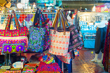 Image showing Thailand night market overview