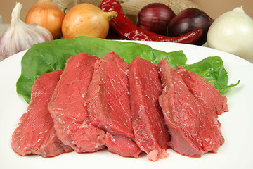 Image showing Red meat