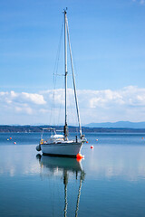 Image showing boat at Starnberg lake