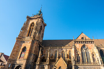 Image showing the beautiful church of Colmar France