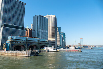 Image showing downtown New York City