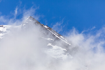 Image showing details volcano Mount Taranaki, New Zealand 