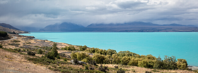 Image showing day at Lake Pukaki New Zealand