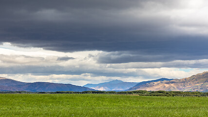 Image showing Landscape scenery in south New Zealand