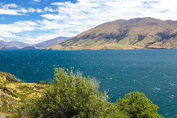 Image showing lake Wanaka; New Zealand south island