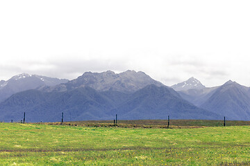 Image showing mountain view in New Zealand