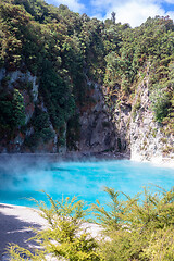 Image showing volcanic lake at waimangu