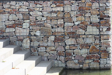 Image showing Rock basket (gabions) 