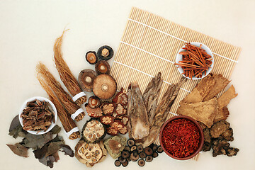 Image showing Traditional Chinese Herbs