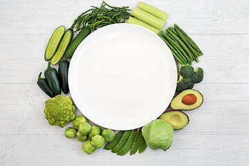Image showing Green Vegan Health Food 