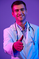 Image showing doctor handshake