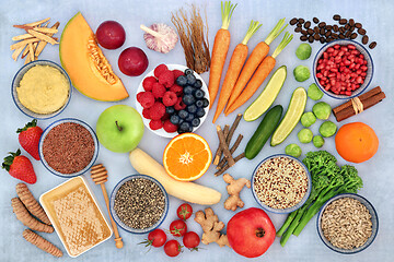 Image showing Health Food for Asthma and Respiratory Diseases
