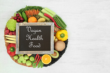 Image showing Vegan Health Food  