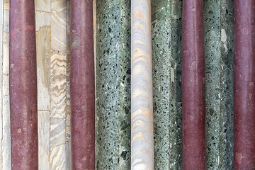 Image showing Marble Columns