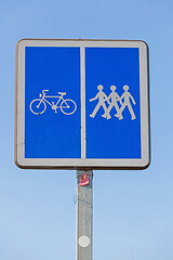 Image showing Bike Walking Lane