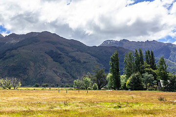 Image showing Landscape scenery in south New Zealand