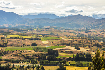 Image showing Landscape scenery in south New Zealand