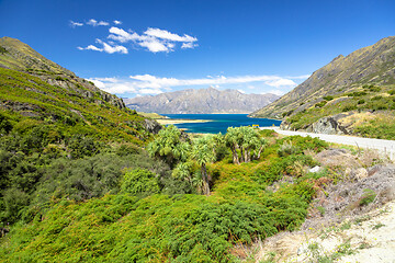 Image showing lake Wanaka; New Zealand south island