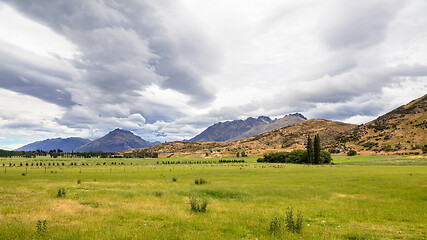 Image showing Landscape scenery in south New Zealand