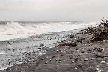 Image showing jade beach Hokitika, New Zealand