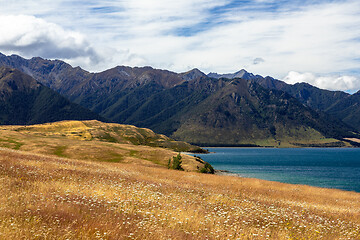 Image showing lake Wanaka; New Zealand south island