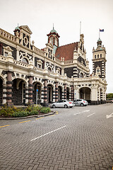 Image showing railway station of Dunedin south New Zealand