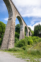 Image showing the Ravenna Bridge railway viaduct on the Höllental Railway lin