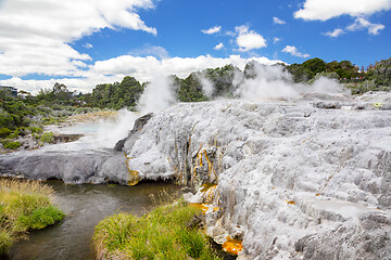 Image showing volcanic activities at waimangu