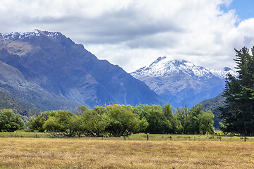 Image showing Landscape scenery in south New Zealand