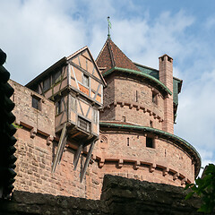 Image showing Haut-Koenigsbourg in France