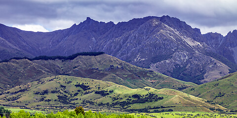 Image showing mountain view in New Zealand