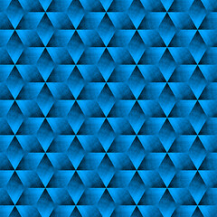 Image showing Dark blue background with repeating pattern